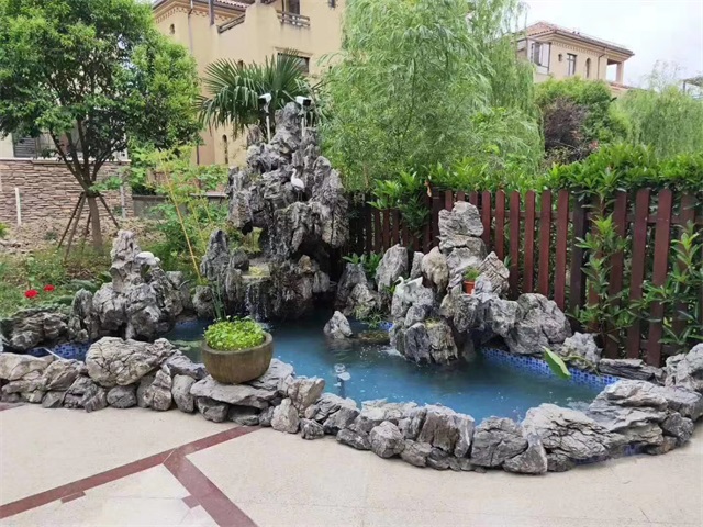 镇江别墅庭院景观设计图片